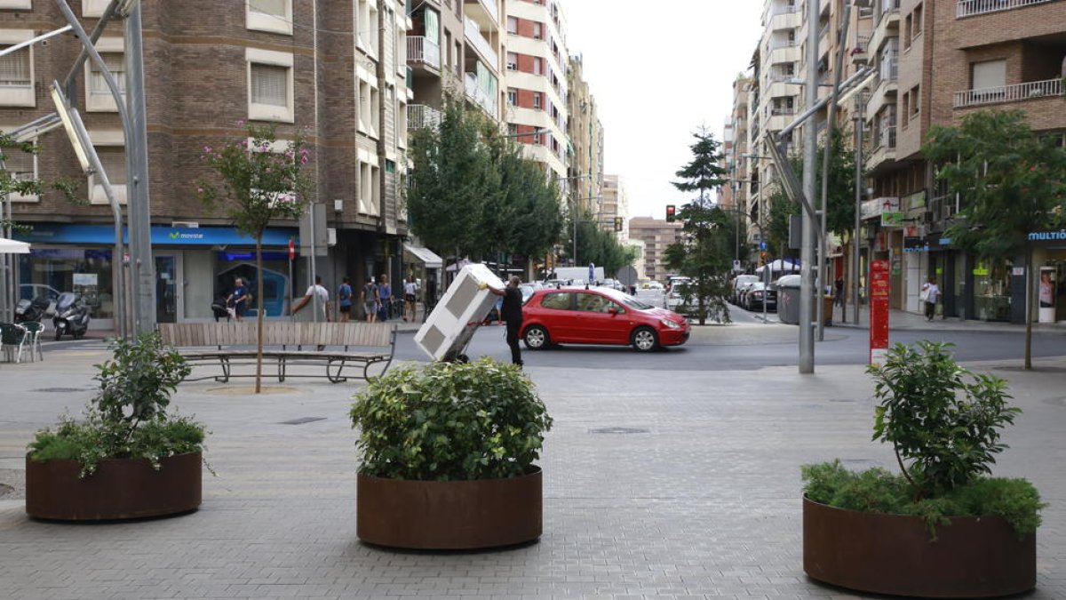 © Jardineres de seguretat a la Zona Alta