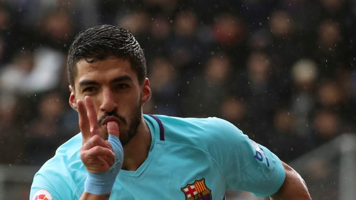 Luis Suárez segueix amb el seu idil·li amb el gol.