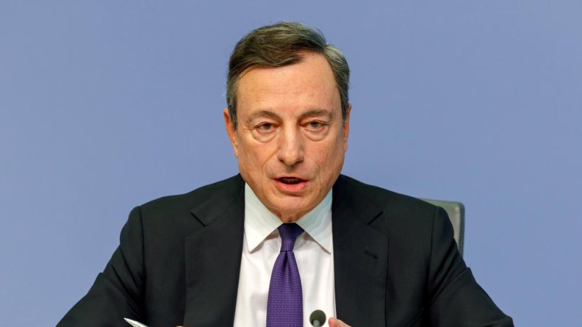 El president del Banc Central Europeu (BCE), Mario Draghi,