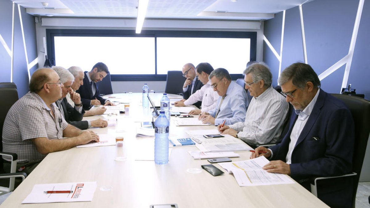 La reunió de la junta de Mercolleida.