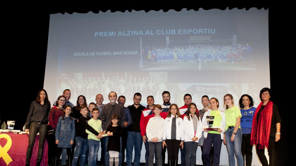 Alcarràs premia els atletes destacats a la Festa de l’Esport