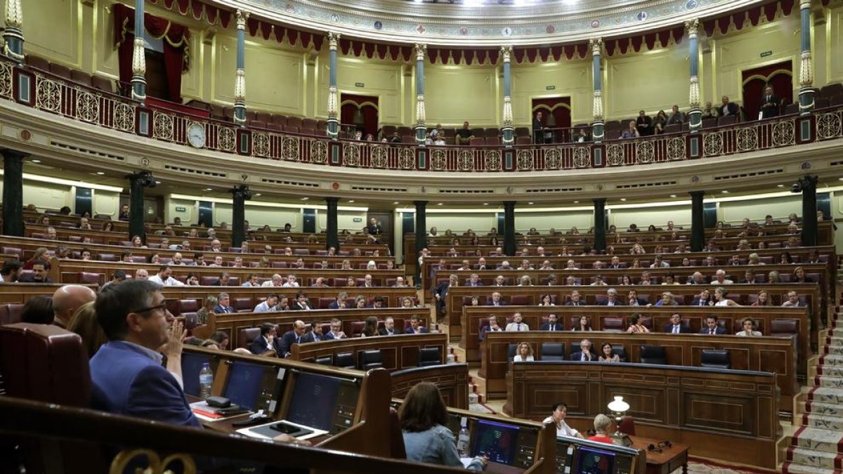 Una vista del Congrés dels Diputats.