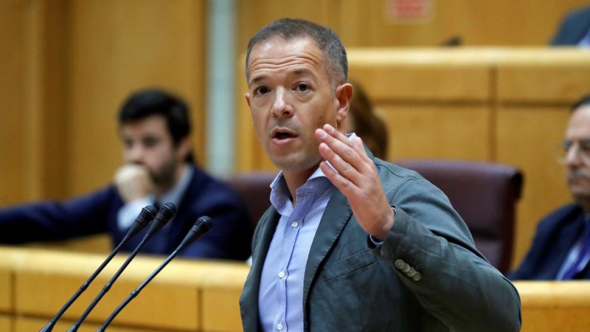 El portaveu del PSOE al Senat, Ánder Gil.