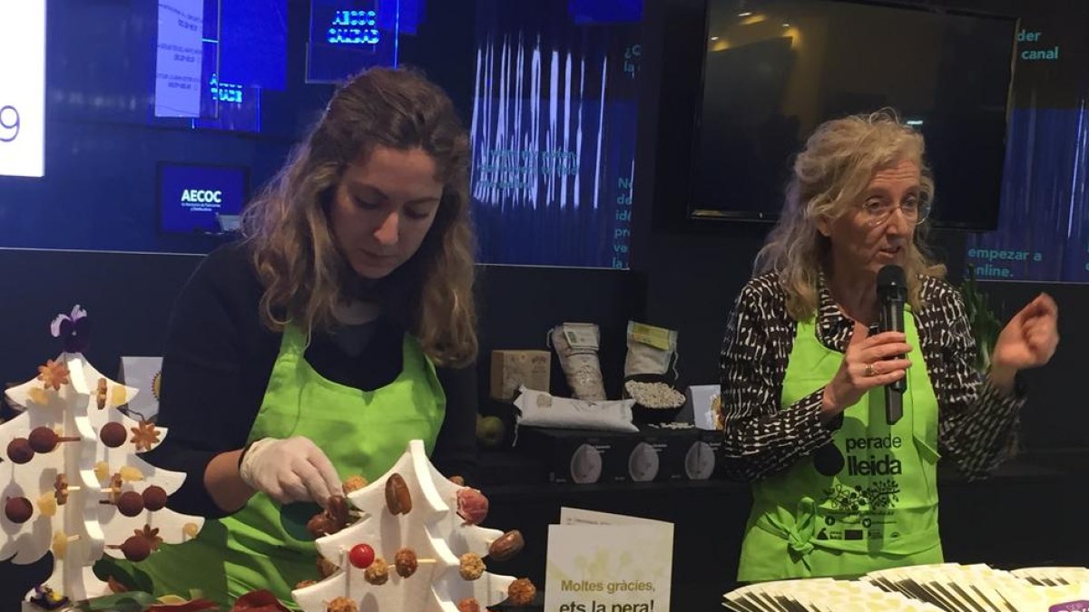 Presentació de la DOP Pera de Lleida a Alimentària.