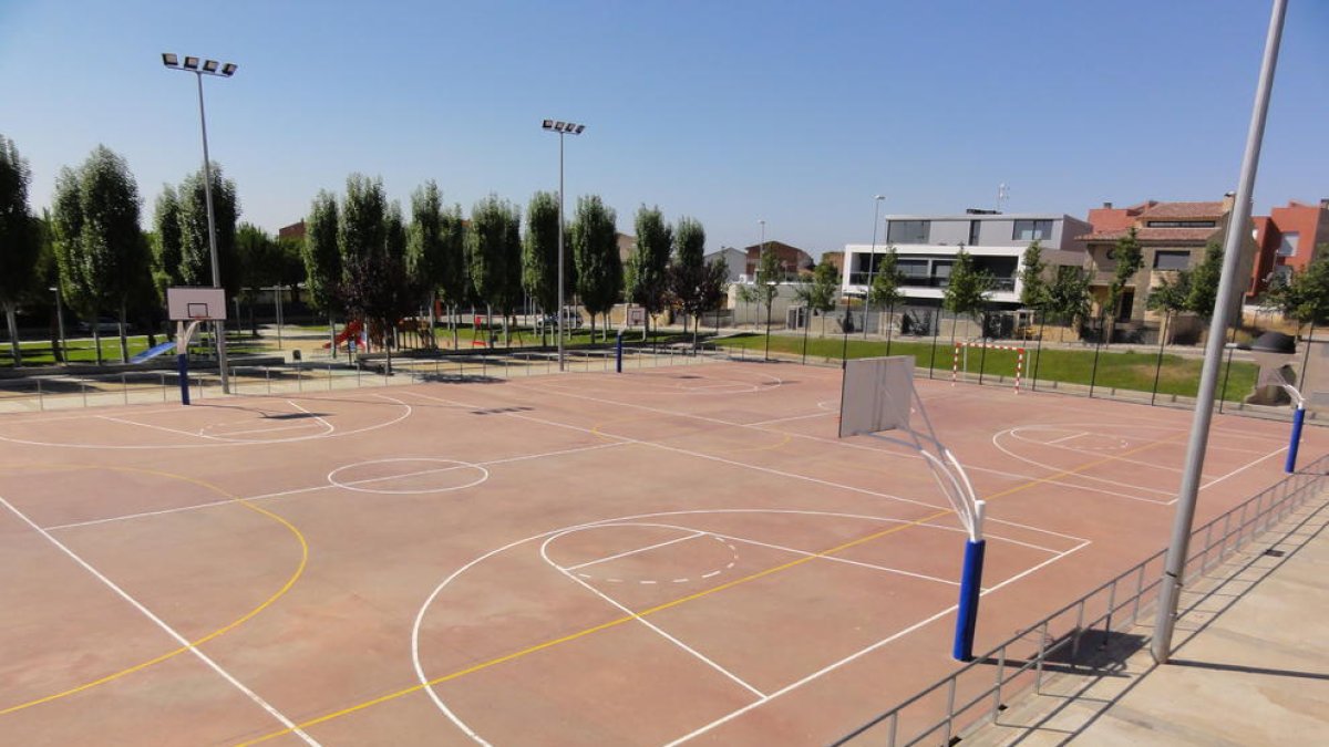 Imagen de archivo de la zona deportiva del Barri del Secà.