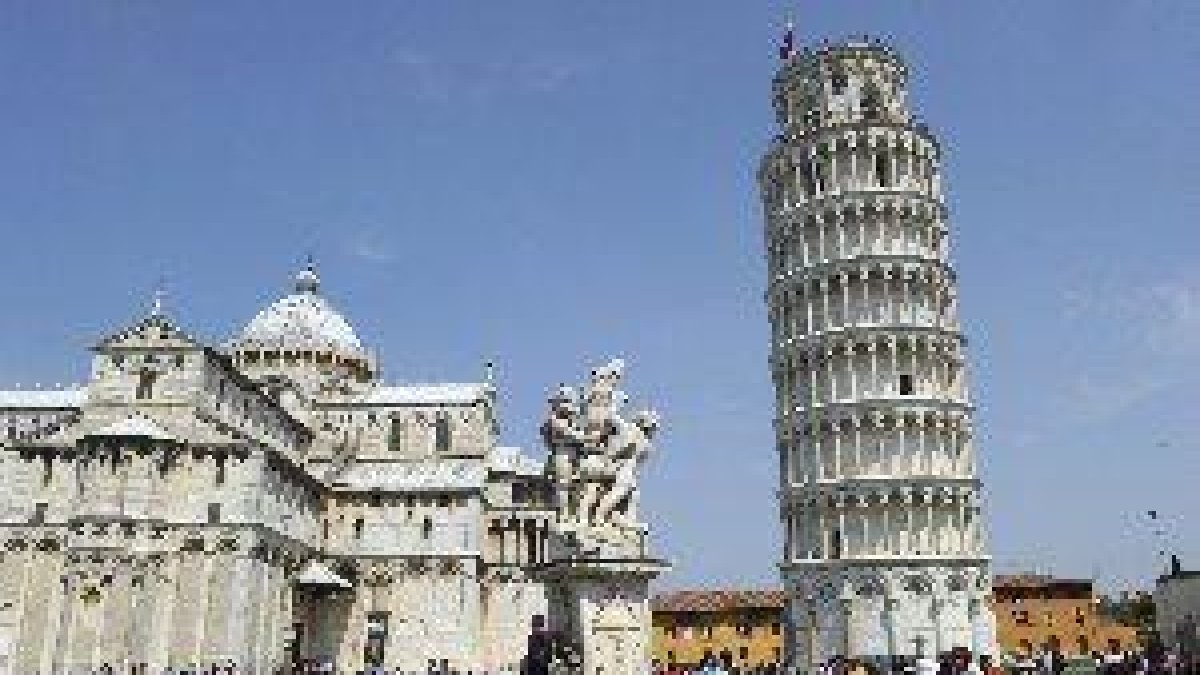 La Torre de Pisa, cada vez menos inclinada