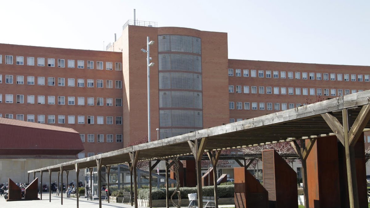 Vistes de l’hospital Arnau de Vilanova de Lleida.