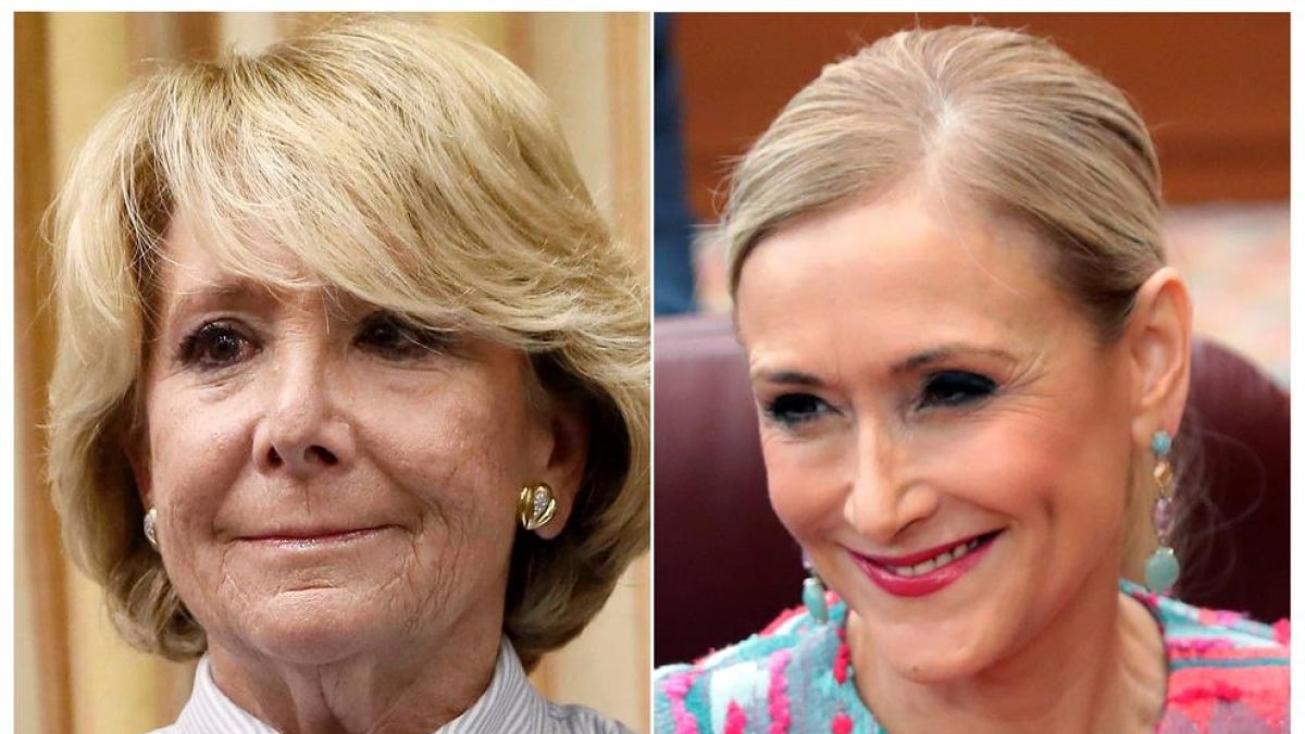 Esperanza Aguirre i Cristina Cifuentes