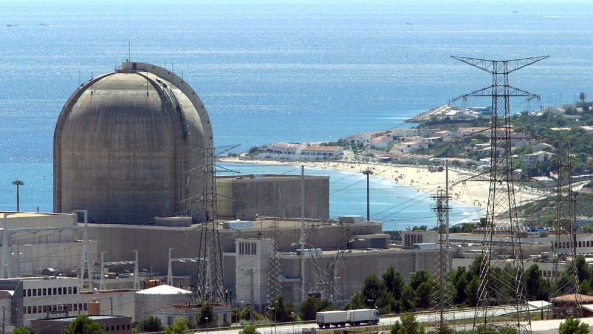 Imatge de la central nuclear de Vandellòs II.