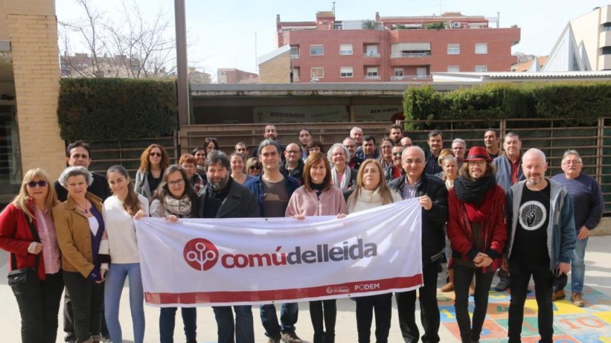 La asamblea del Comú de Lleida elige a Sergi Talamonte como candidato a las municipales del 2019