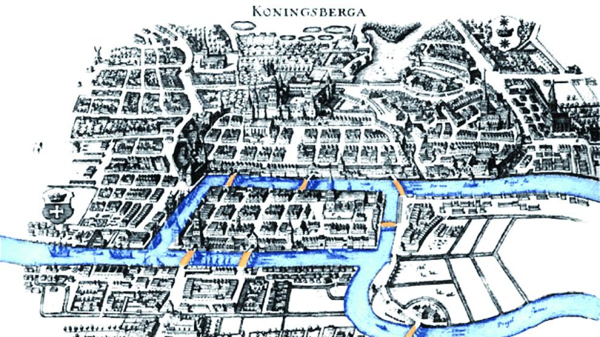 A la ciutat de Köningsberg, actualment Kaliningrad, hi havia l’afició de passejar pels ponts i un dels entreteniments dels seus habitants era comprovar si es podia fer un passeig per tots els ponts passant-hi només un cop. Leonhard Euler va trob ...