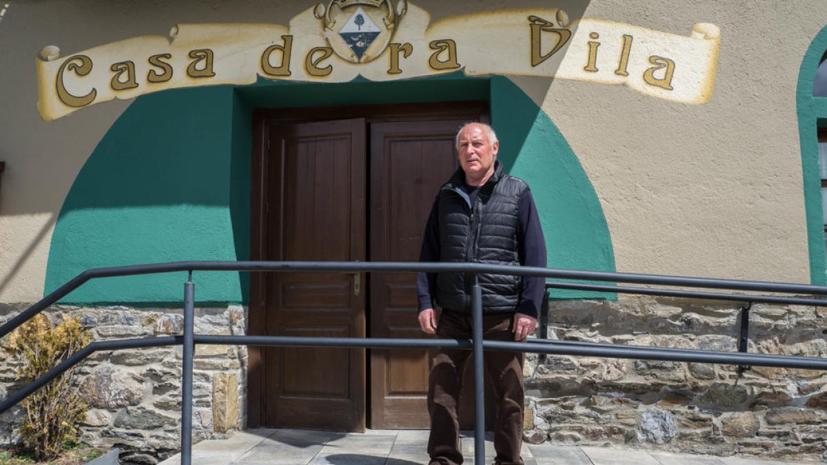 L’alcalde, Francesc Castet, en una fotografia feta a l’abril.