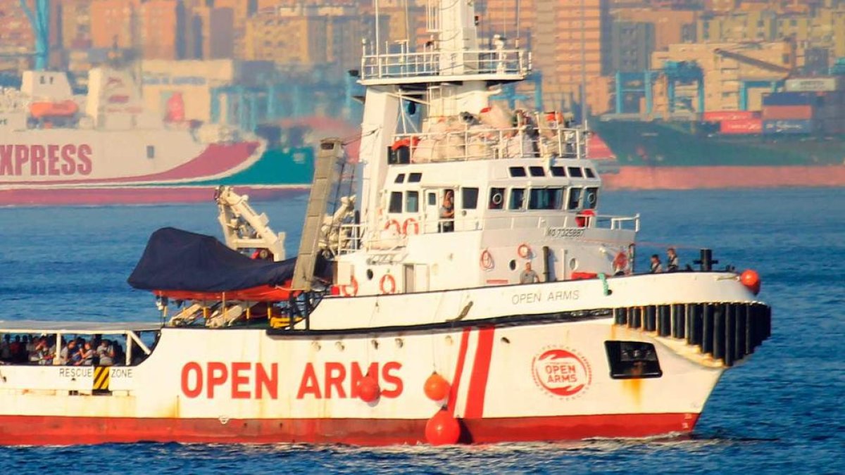 L’‘Open Arms’ va rescatar 121 persones la setmana passada.