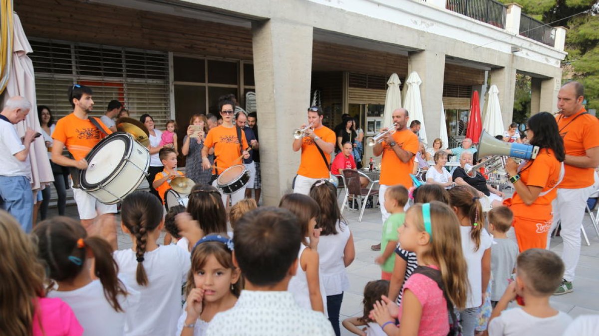 Uno de los momentos del Correbares de Mequinensa.