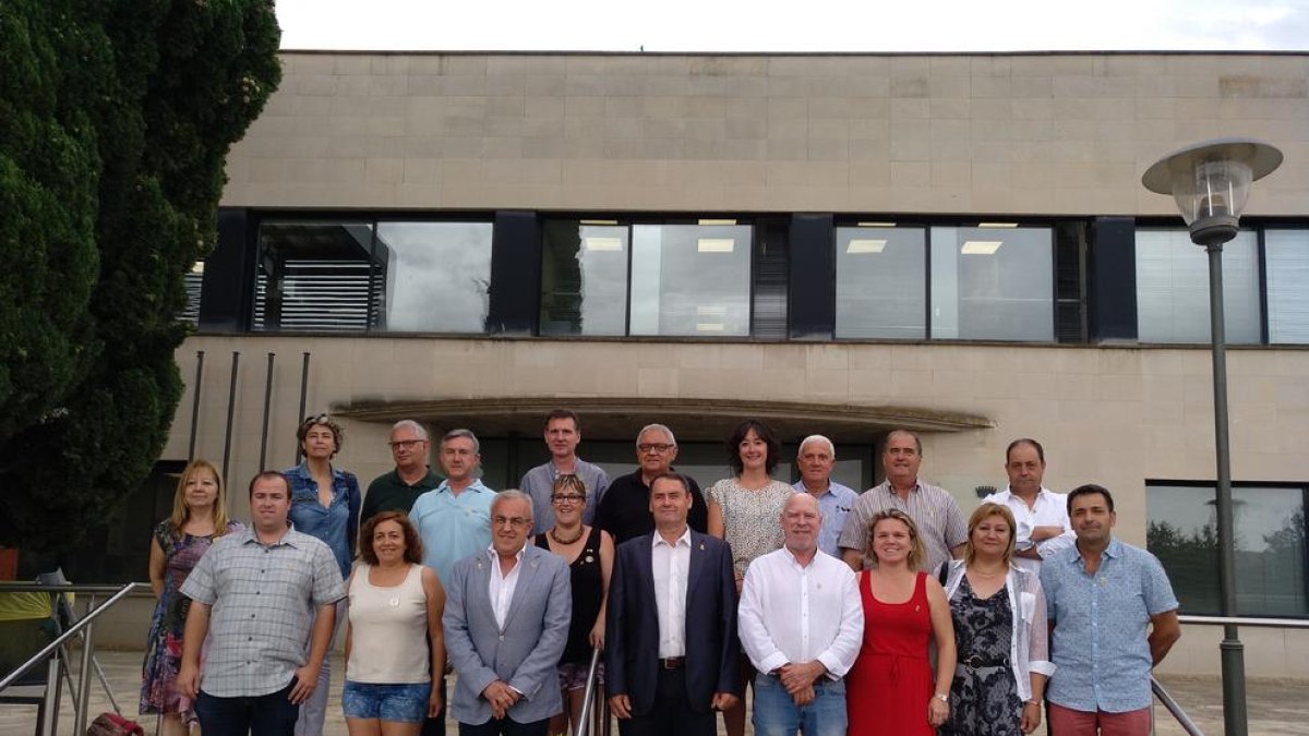 David Masot, alcalde de Maials, tomó posesión ayer como presidente por JxCat en el consell del Segrià.