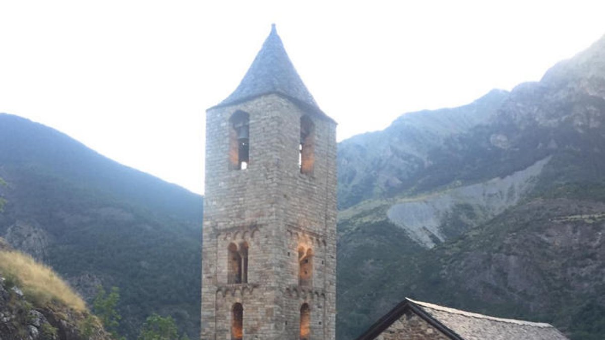 Los asistentes al concierto celebrado en Sant Joan de Boí.