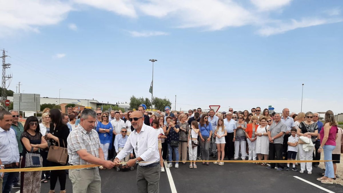 La inauguració de la nova ronda nord de Soses.