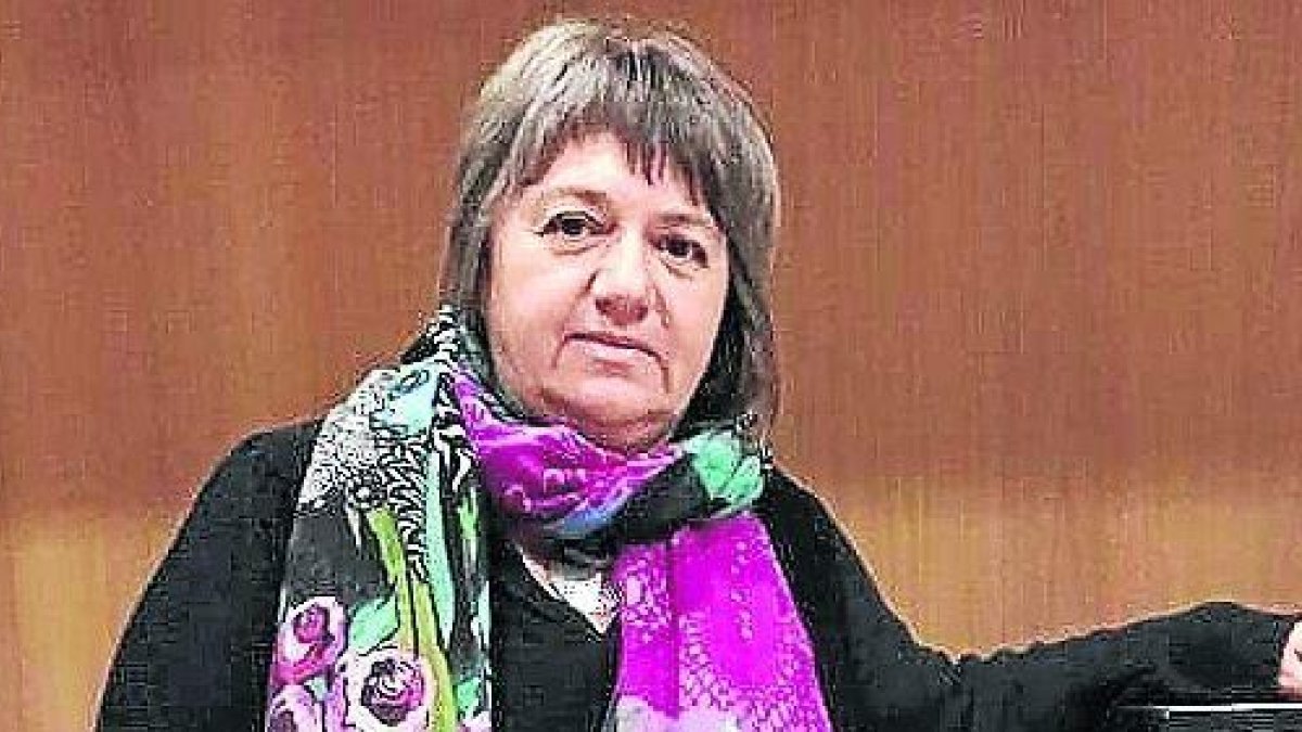 Foto de archivo de Olga Sol Barberà, que estuvo a las listas de la CUP de Alpicat en las municipales.