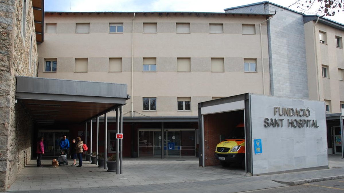 Vista de archivo del Sant Hospital de La Seu d’Urgell.