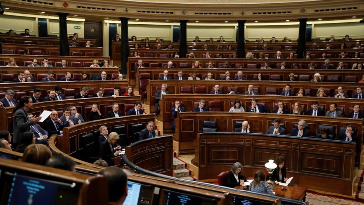 Vista general del Congrés dels Diputats.