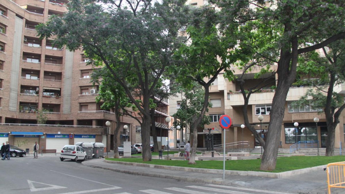 La plaza Sanahuja será una de las zonas afectadas por este proyecto.