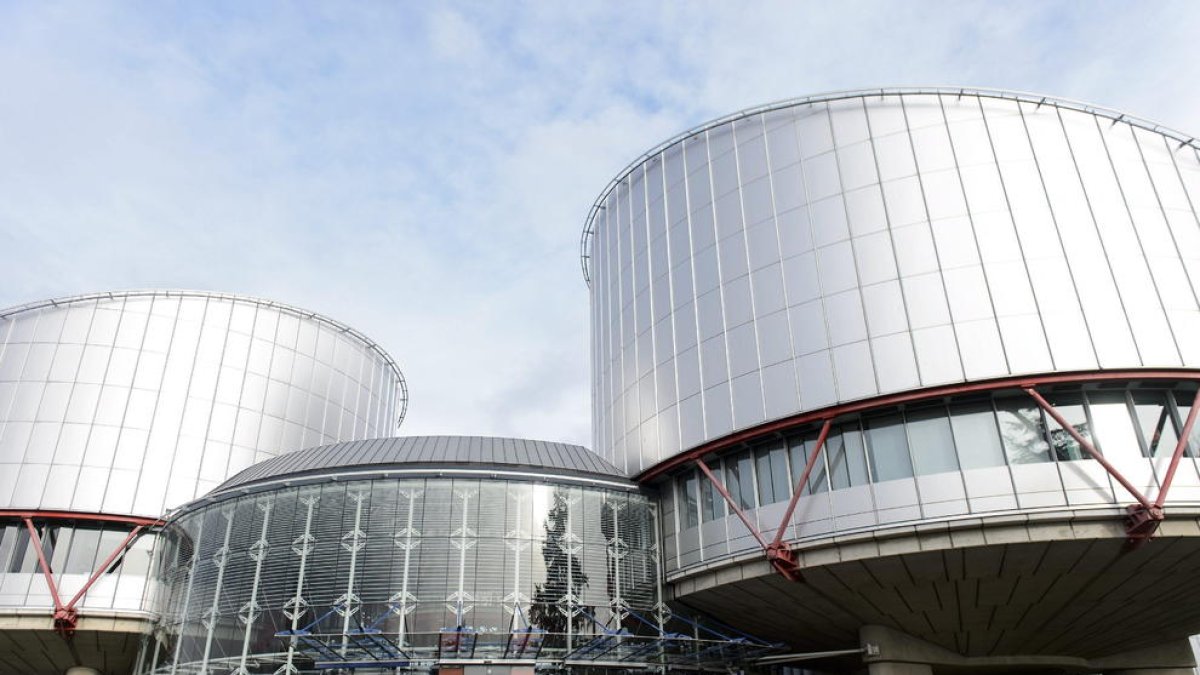L'edifici del Tribunal Europeu de Drets Humans.