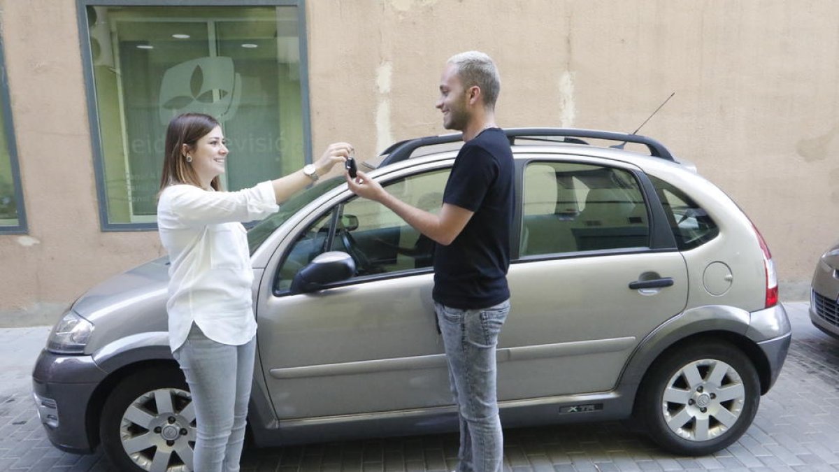 Arriba a Lleida el lloguer de cotxes entre particulars i ja n’hi ha 25 de disponibles