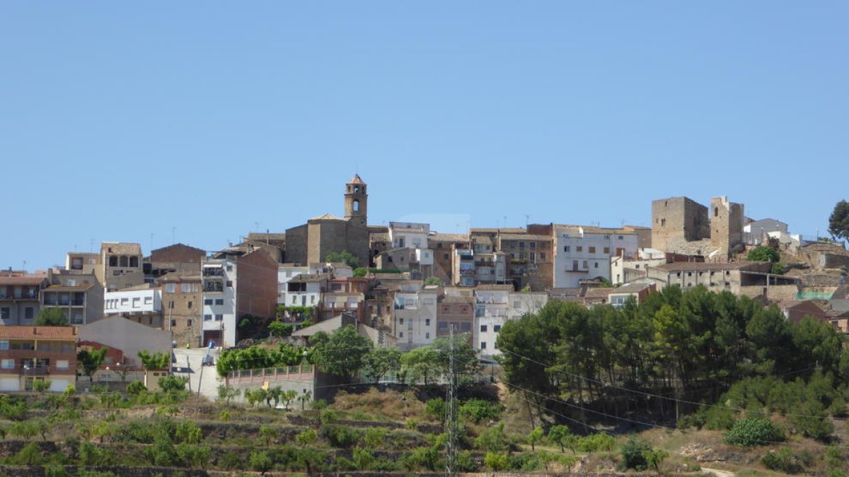 Imatge panoràmica de l'Albagès