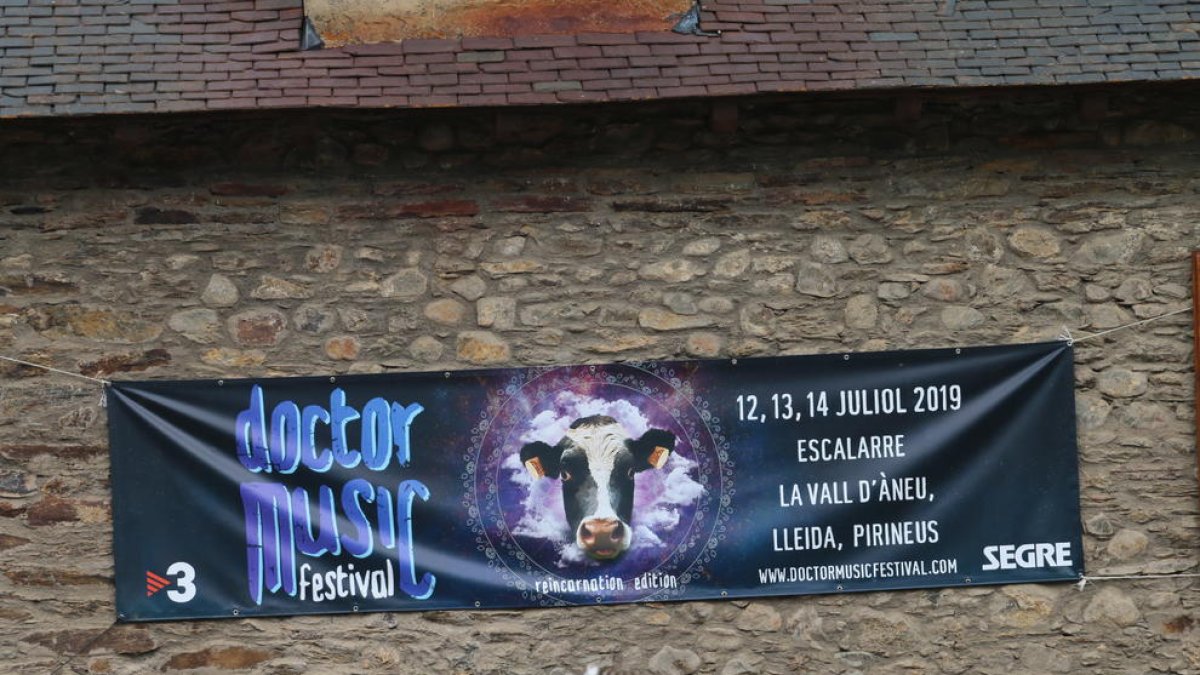 Primera pedra del Doctor Music Festival a Escalarre