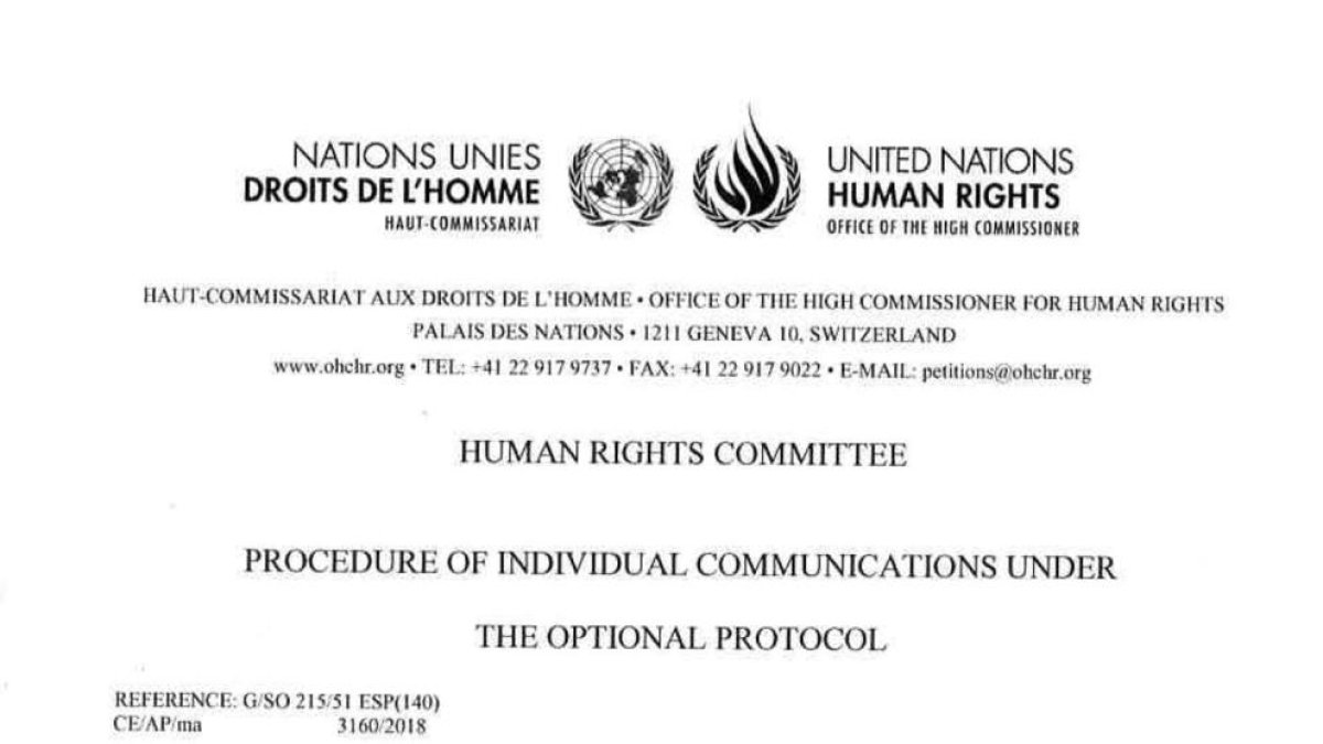 L'ONU insta Espanya a garantir els drets polítics de Jordi Sànchez