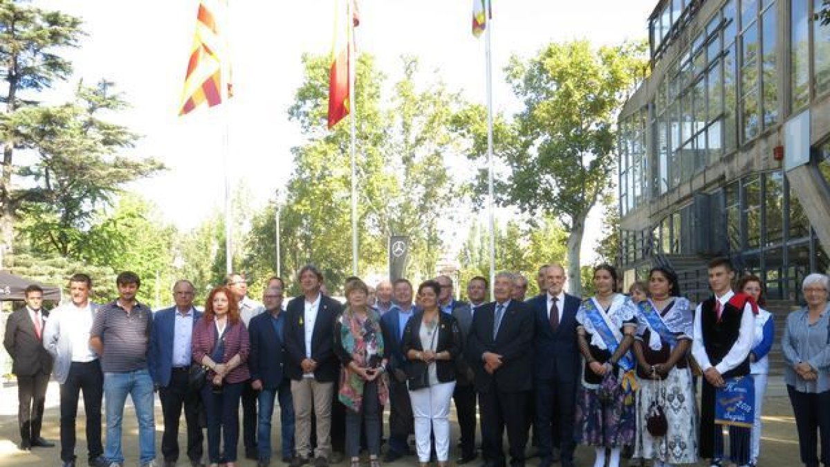 Celebració del Dia del Segrià a la Fira de Sant Miquel.