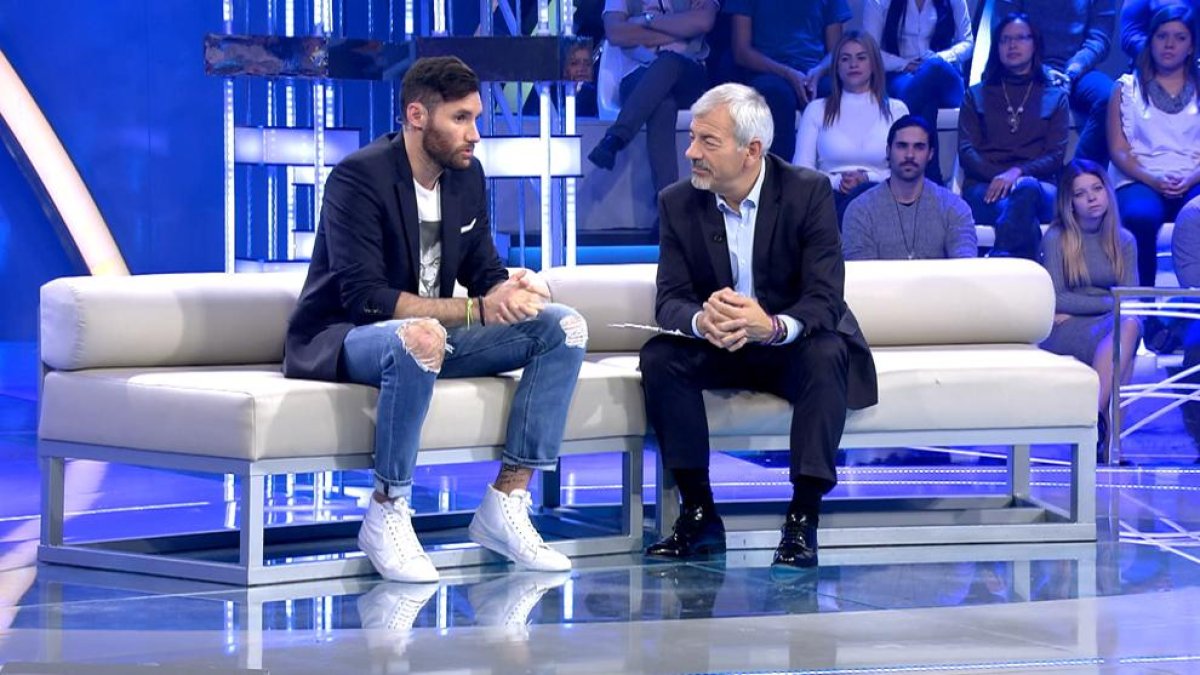 Rudy Fernández visita Telecinco