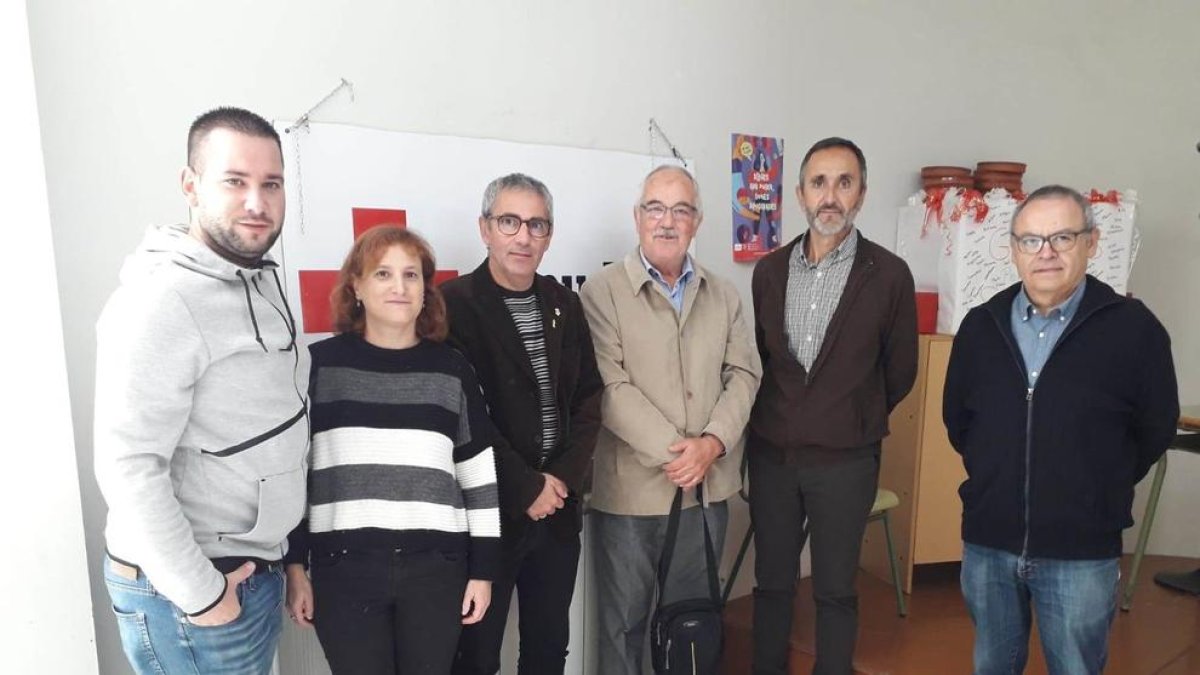 La reunió es va dur a terme a la seu de Creu Roja a Mollerussa.