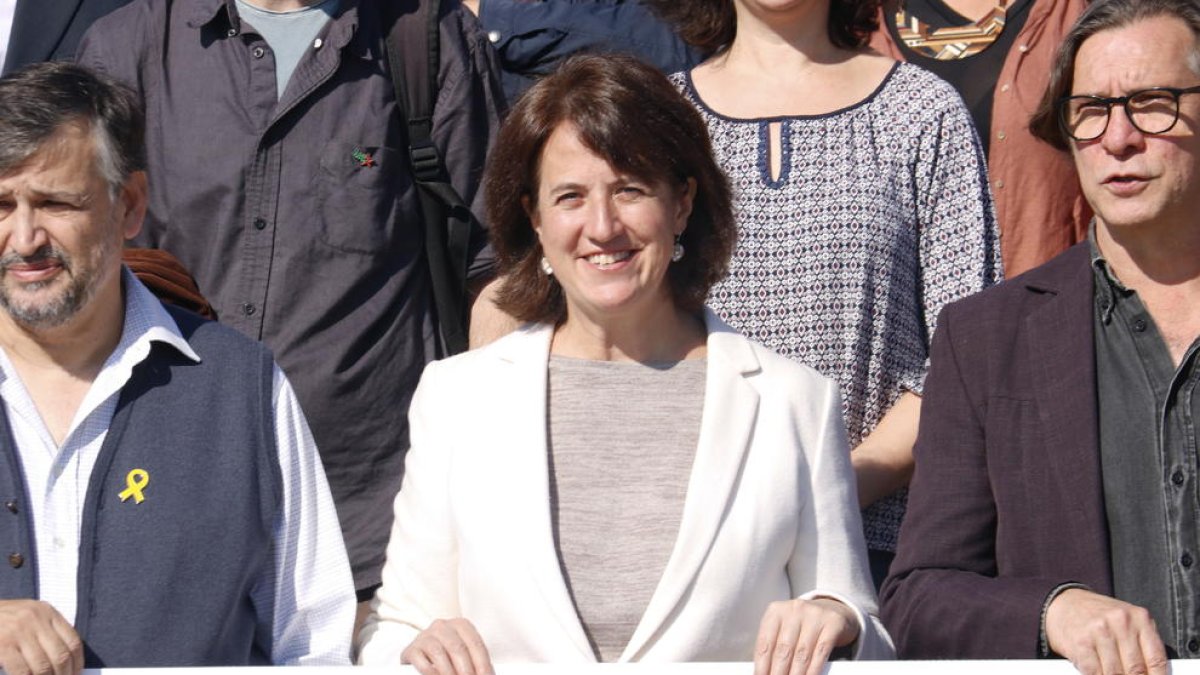 La presidenta de l'Assemblea Nacional Catalana (ANC), Elisenda Paluzie.