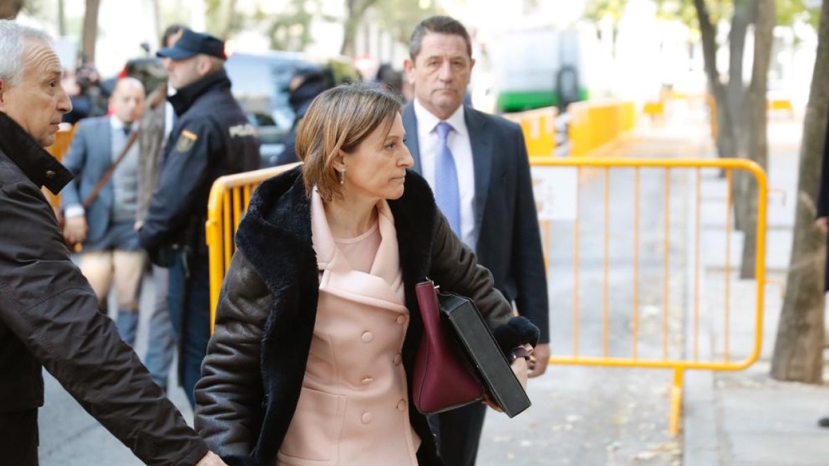 L'expresidenta del Parlament Carme Forcadell.