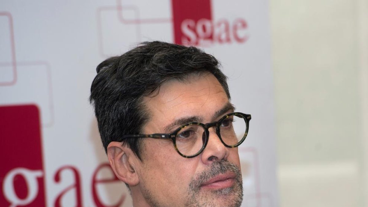 El president de la SGAE, José Ángel Hevia.