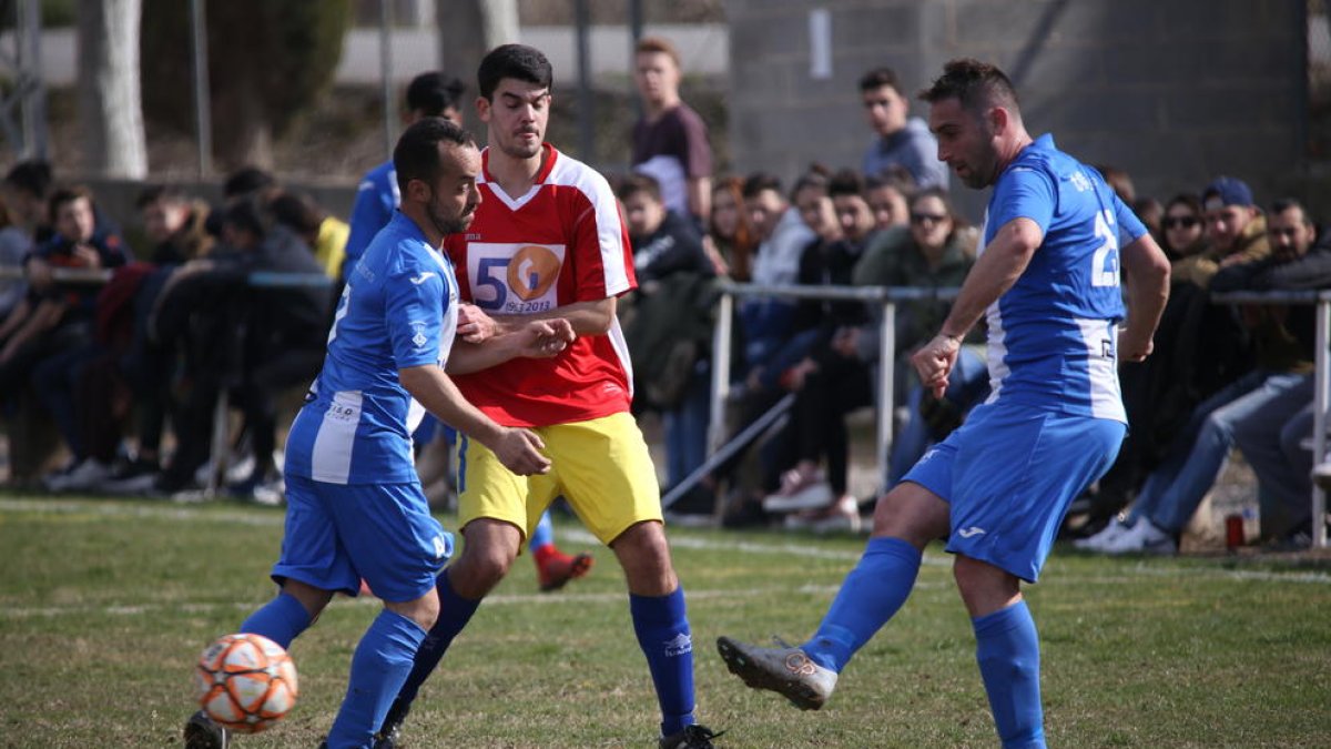 El Torregrossa y el Guissona B jugaron un buen partido que acabó cayendo del lado local (3-0).