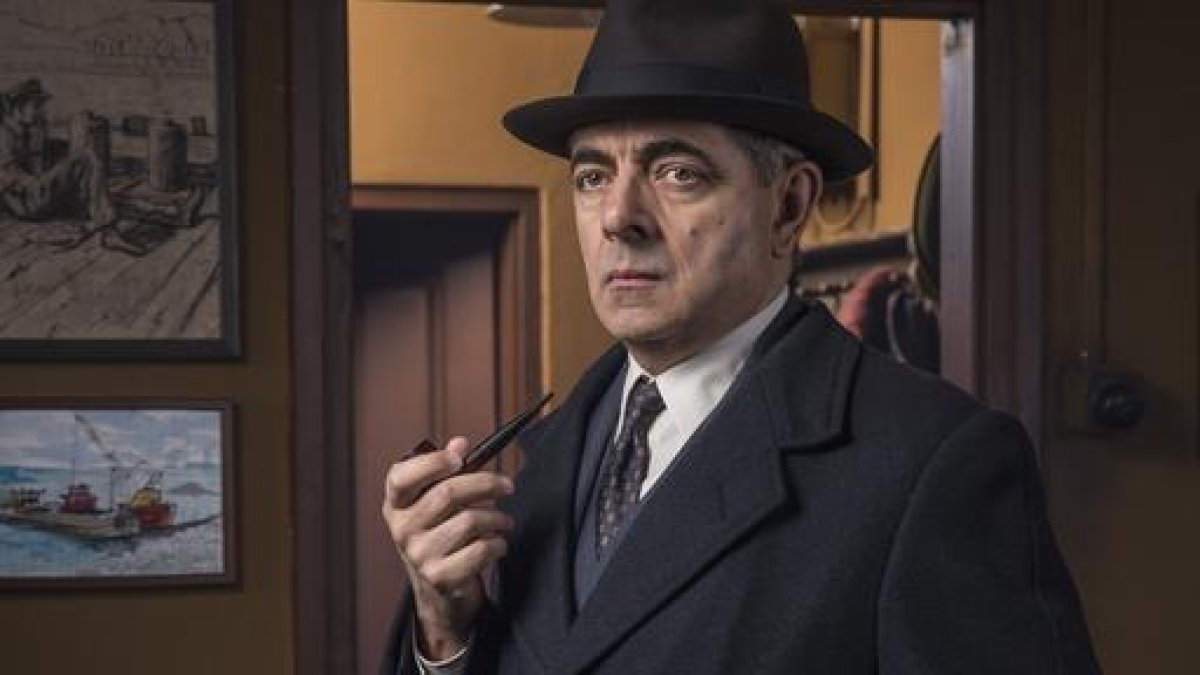 Atkinson donant vida a Maigret.