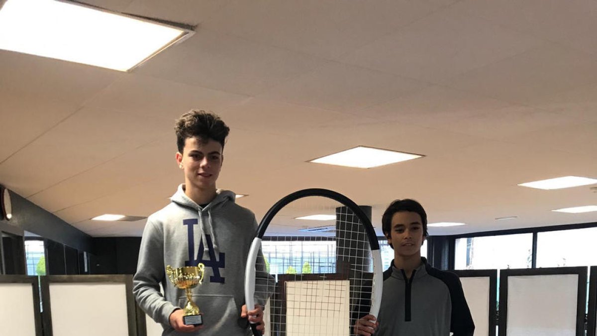 Carles Solana, del CT Lleida, campeón cadete del Open Pere Masip