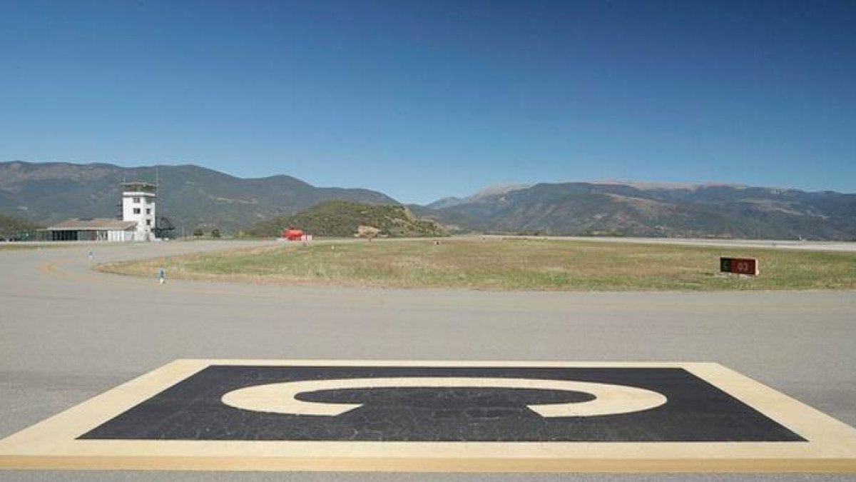 L'aeroport d'Andorra-La Seu d'Urgell.