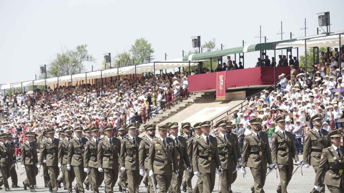 L’entrega de despatxos a l’Acadèmia General Bàsica de Suboficials de Talarn l’any passat.