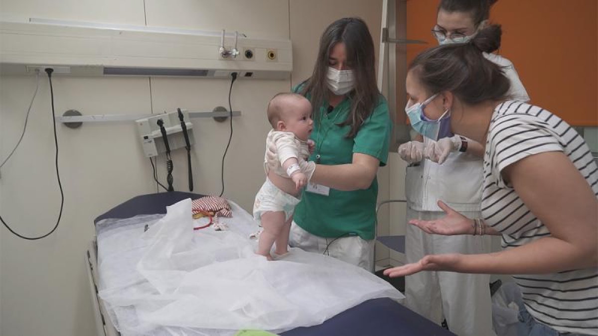 L’àrea de Pediatria també s’ha vist afectada en el seu dia a dia per l’epidèmia.