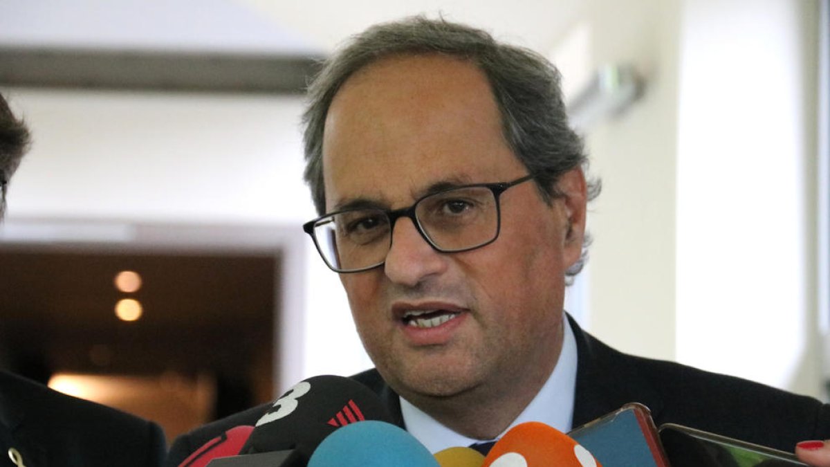 El president de la Generalitat, Quim Torra.