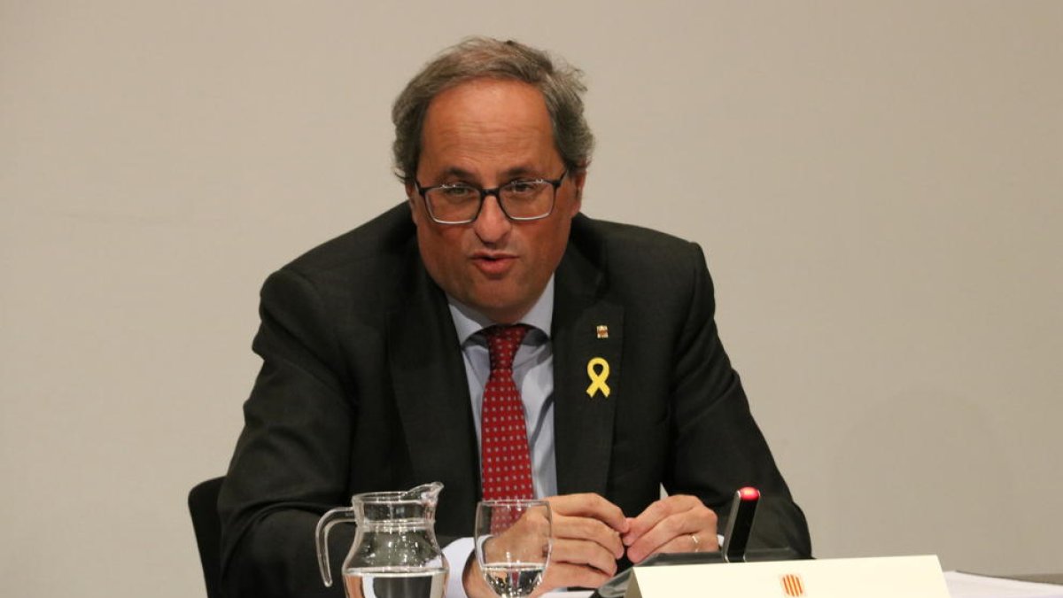 El president de la Generalitat, Quim Torra.