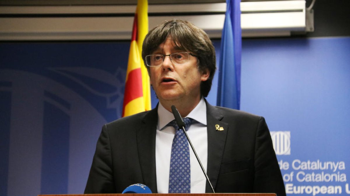 El expresidente de la Generalitat Carles Puigdemont.