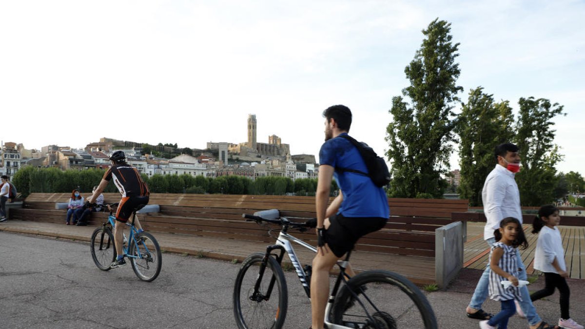 La bicicleta ha guanyat presència en la mobilitat urbana.