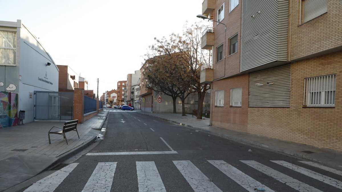 Tram del carrer Enginyer Cellers entre els centres i el parc Lo Marraco.