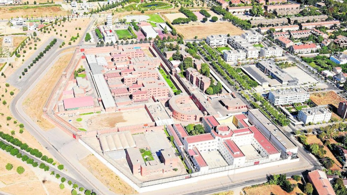 Vista aèria del Centre Penitenciari de Ponent.