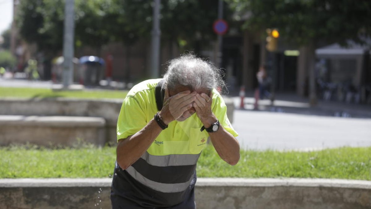 Lleida vuelve a marcar 42 grados de temperatura máxima