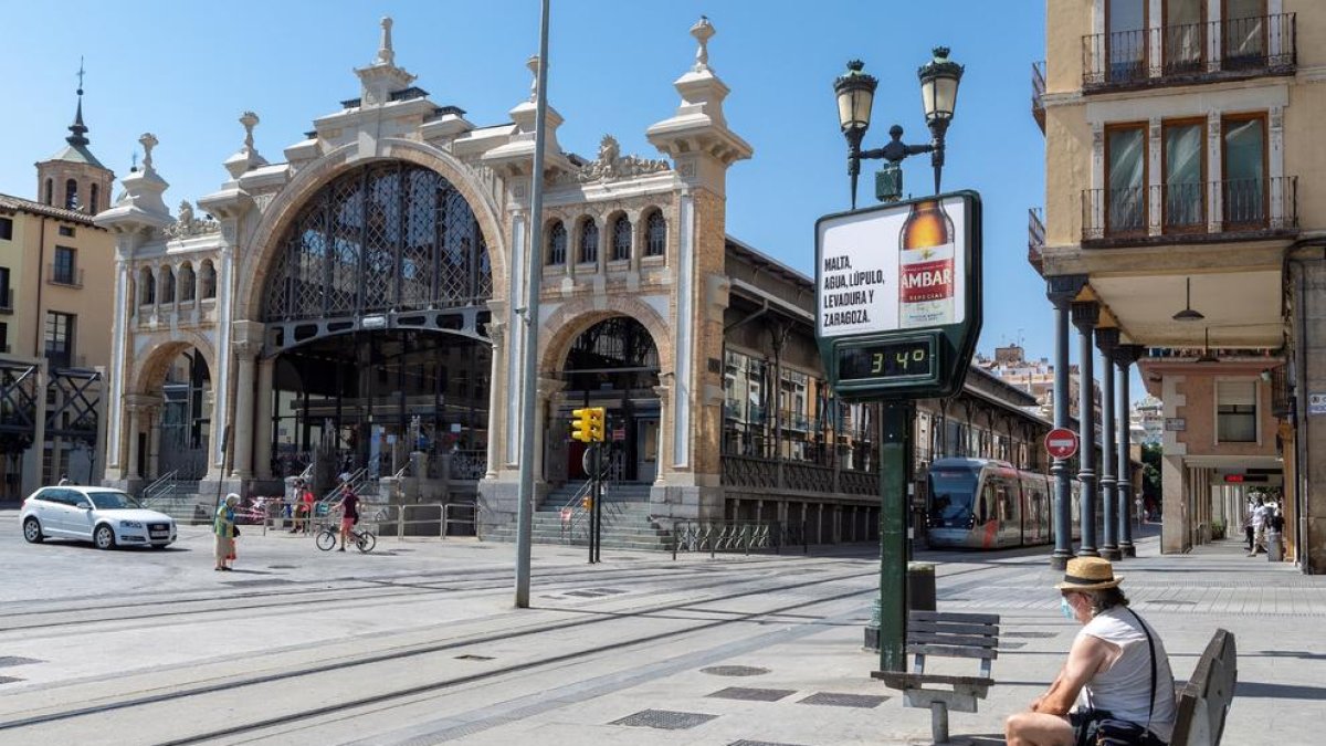 Imagen de Zaragoza, donde se siguen incrementando el número de casos de coronavirus.